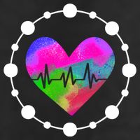 Lovable Nurse Heart Meaningful Gift 7 Panel Mesh Trucker Snapback Hat