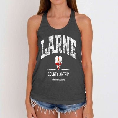 Larne Northern Ireland Women's Knotted Racerback Tank