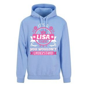 Lisa Name It's a Lisa Thing You Wouldn't Understand Unisex Surf Hoodie