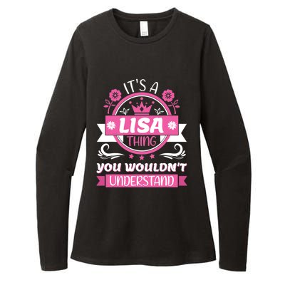 Lisa Name Its A Lisa Thing You Wouldnt Understand Womens CVC Long Sleeve Shirt