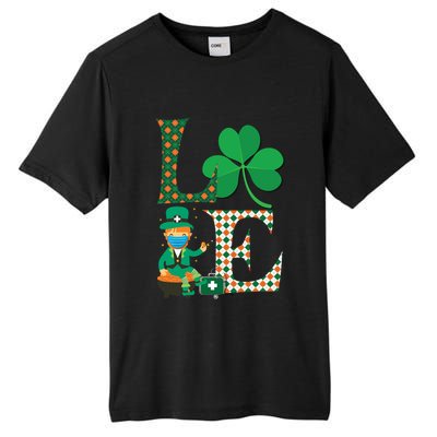 Lucky Nurse Irish St Day Patricks For Medical Healthcare Rn Gift Tall Fusion ChromaSoft Performance T-Shirt