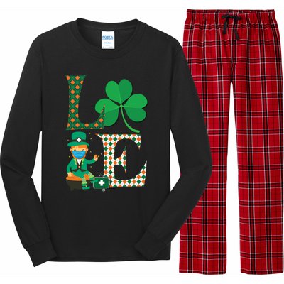 Lucky Nurse Irish St Day Patricks For Medical Healthcare Rn Gift Long Sleeve Pajama Set