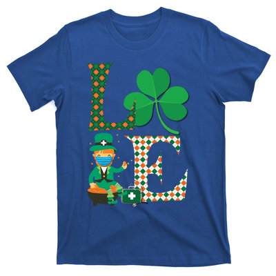 Lucky Nurse Irish St Day Patricks For Medical Healthcare Rn Gift T-Shirt