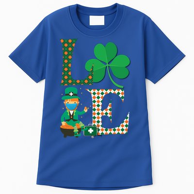 Lucky Nurse Irish St Day Patricks For Medical Healthcare Rn Gift Tall T-Shirt