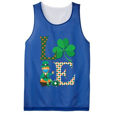 Lucky Nurse Irish St Day Patricks For Medical Healthcare Rn Gift Mesh Reversible Basketball Jersey Tank