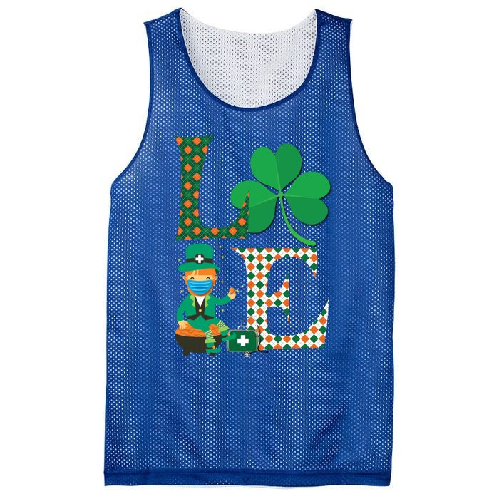 Lucky Nurse Irish St Day Patricks For Medical Healthcare Rn Gift Mesh Reversible Basketball Jersey Tank