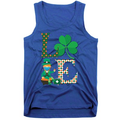 Lucky Nurse Irish St Day Patricks For Medical Healthcare Rn Gift Tank Top