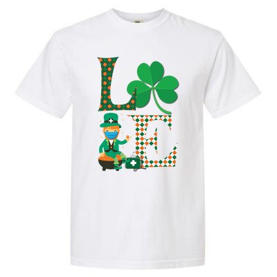 Lucky Nurse Irish St Day Patricks For Medical Healthcare Rn Gift Garment-Dyed Heavyweight T-Shirt