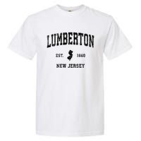 Lumberton New Jersey Nj Vintage Established Athletic Sports Design Garment-Dyed Heavyweight T-Shirt