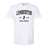 Lumberton New Jersey Nj Vintage Established Athletic Sports Design Softstyle CVC T-Shirt