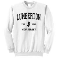 Lumberton New Jersey Nj Vintage Established Athletic Sports Design Sweatshirt