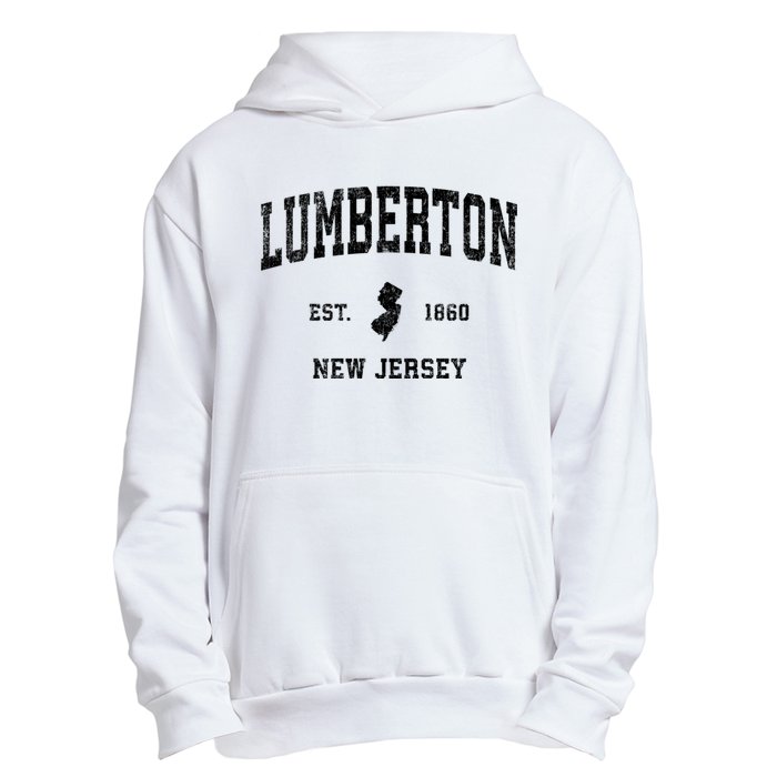 Lumberton New Jersey Nj Vintage Established Athletic Sports Design Urban Pullover Hoodie