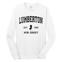 Lumberton New Jersey Nj Vintage Established Athletic Sports Design Tall Long Sleeve T-Shirt