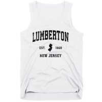 Lumberton New Jersey Nj Vintage Established Athletic Sports Design Tank Top