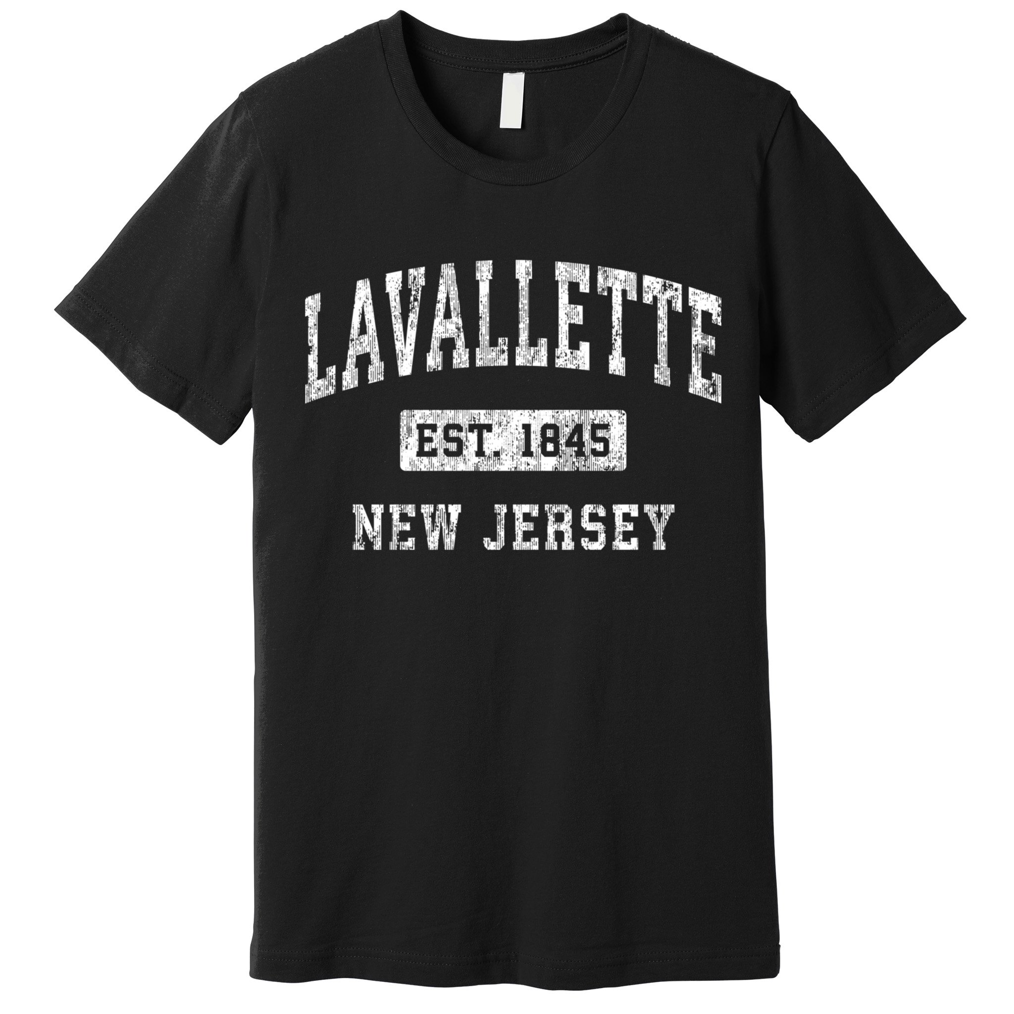 Lavallette New Jersey Nj Vintage Established Sports Premium T-Shirt