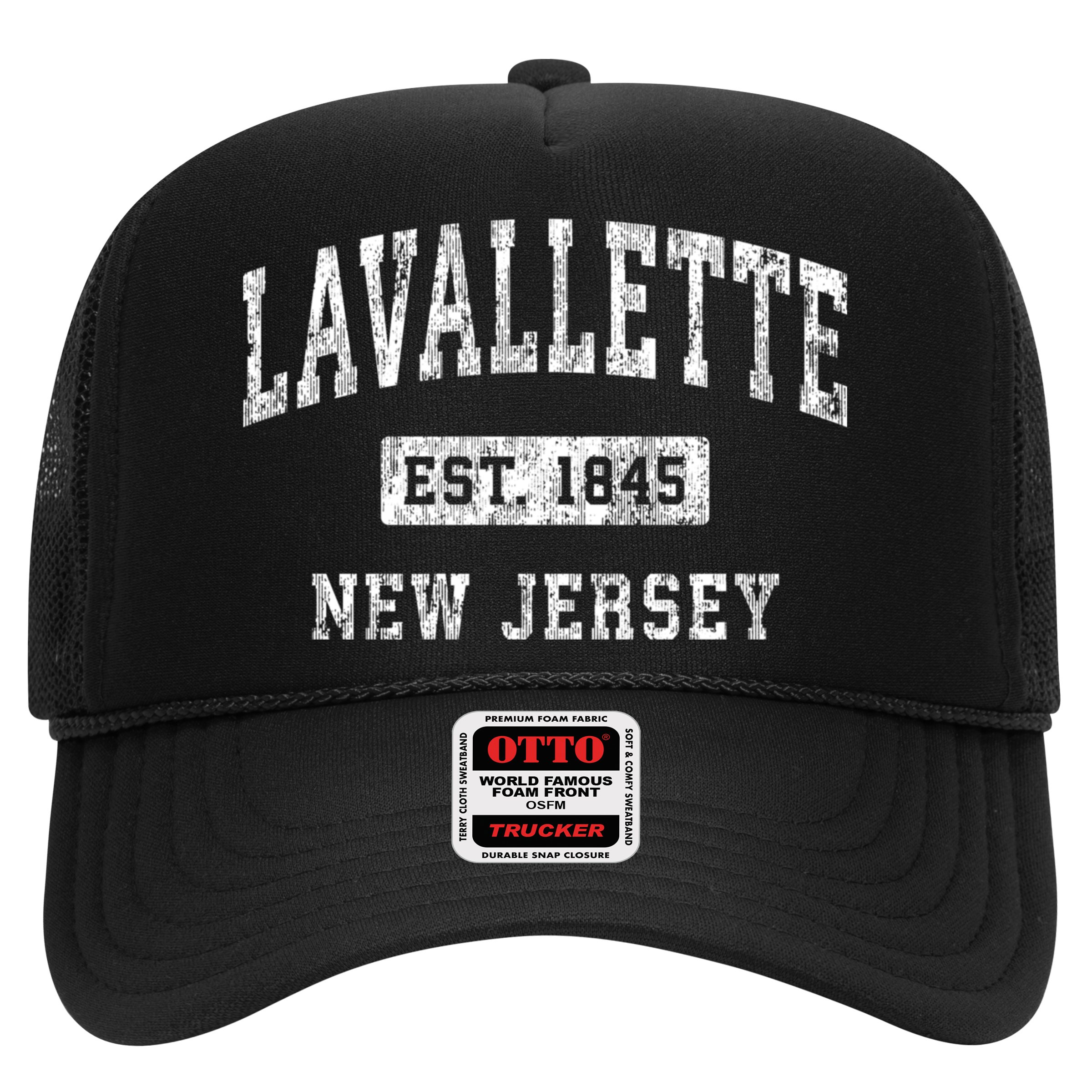 Lavallette New Jersey Nj Vintage Established Sports Hat