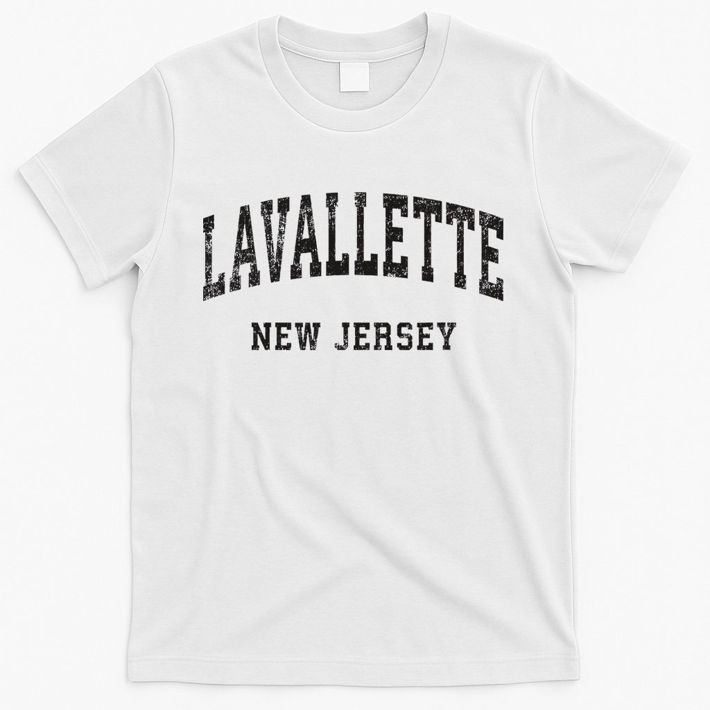 Lavallette New Jersey Nj Vintage Athletic Sports Design T-Shirt