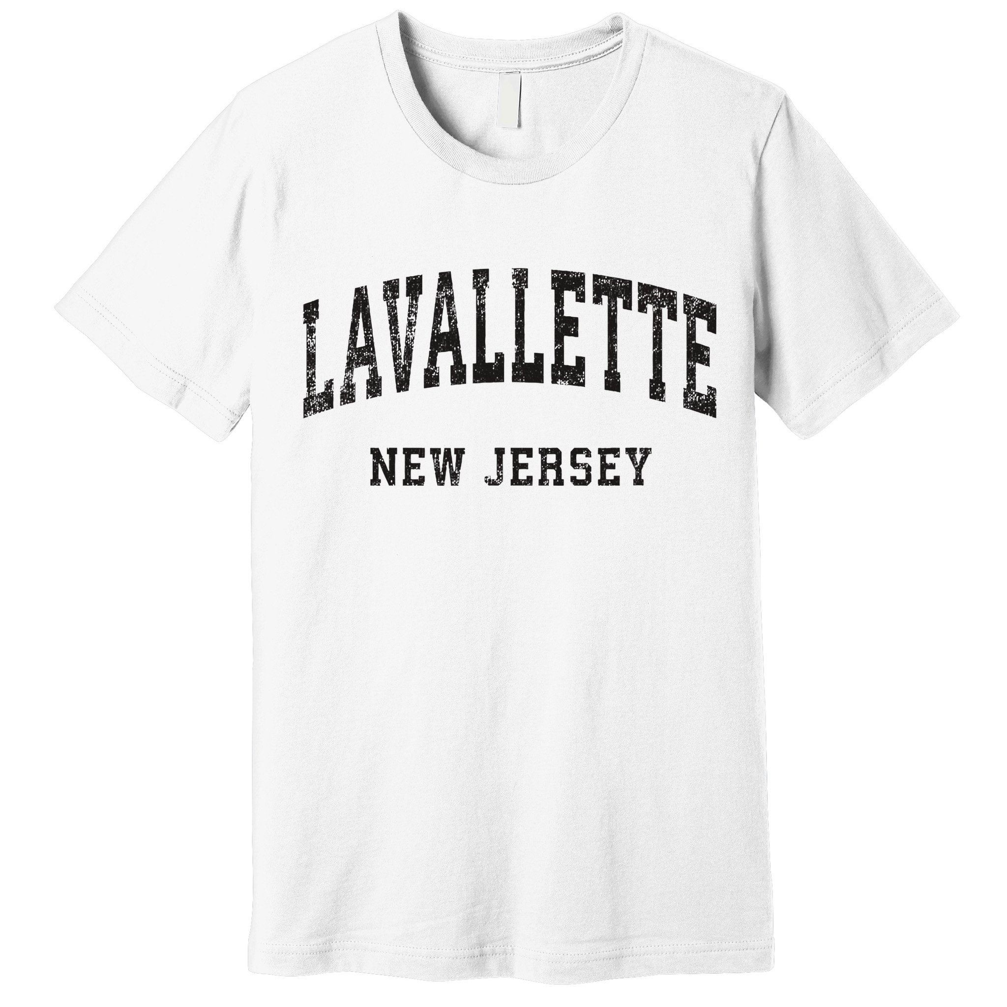 Lavallette New Jersey Nj Vintage Athletic Sports Design Premium T-Shirt