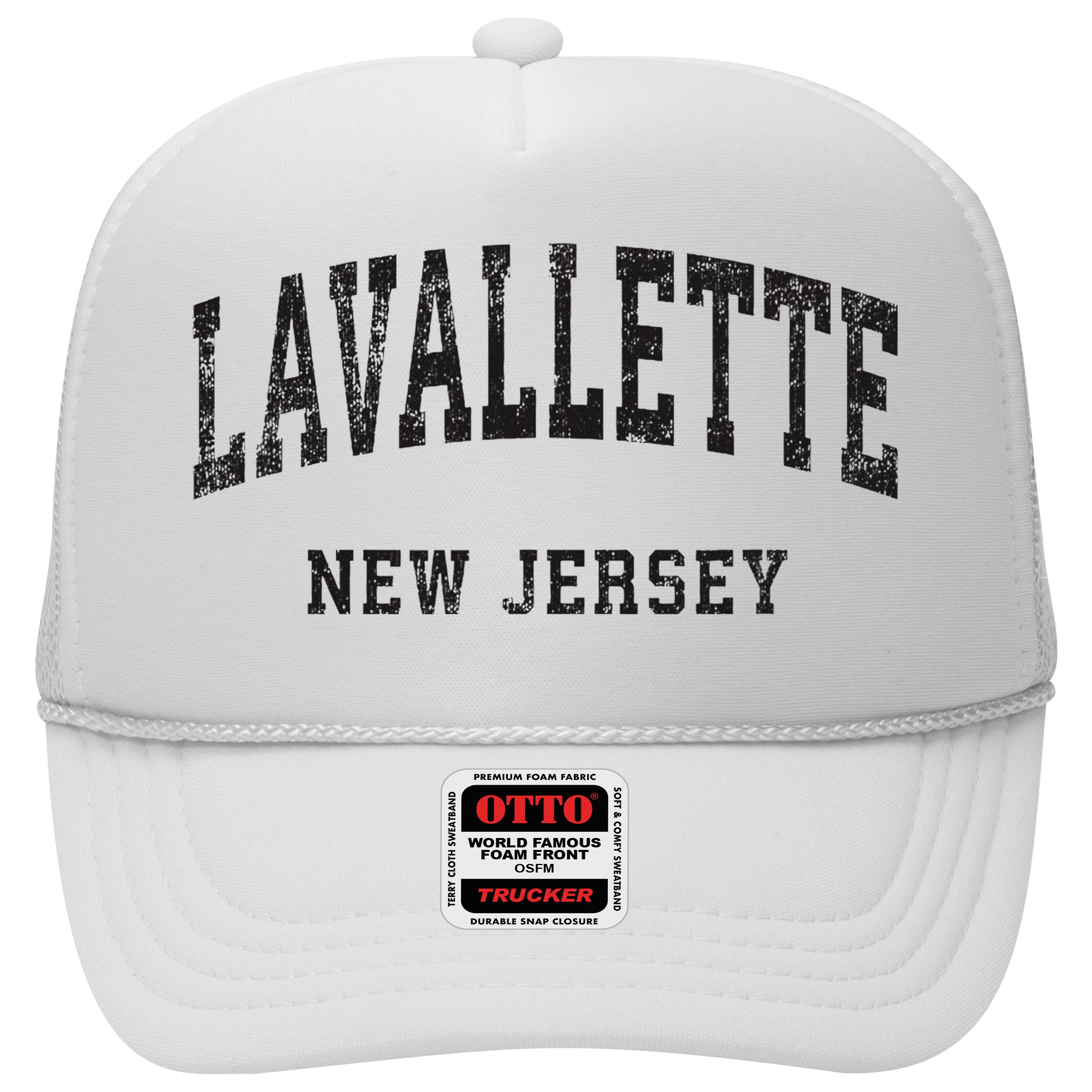 Lavallette New Jersey Nj Vintage Athletic Sports Design Hat