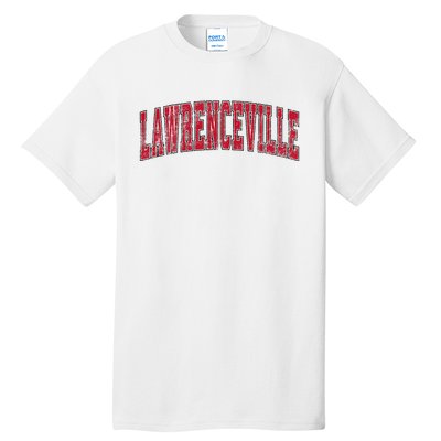 Lawrenceville New Jersey Nj Vintage Athletic Sports Tall T-Shirt