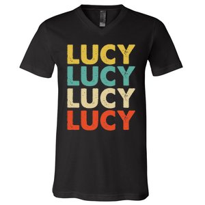 Lucy Name V-Neck T-Shirt