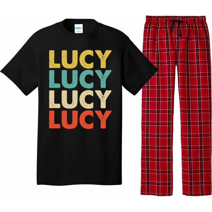 Lucy Name Pajama Set