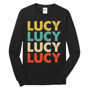 Lucy Name Tall Long Sleeve T-Shirt