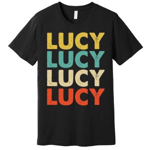 Lucy Name Premium T-Shirt