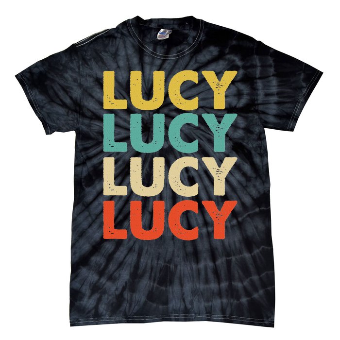 Lucy Name Tie-Dye T-Shirt