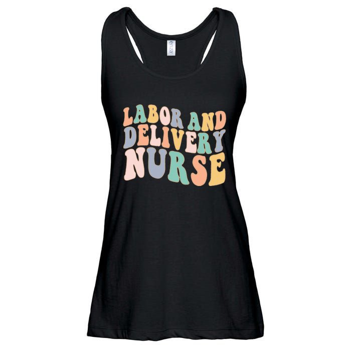 L&D Nurse Labor And Delivery Nursing Nurse Week Ladies Essential Flowy Tank