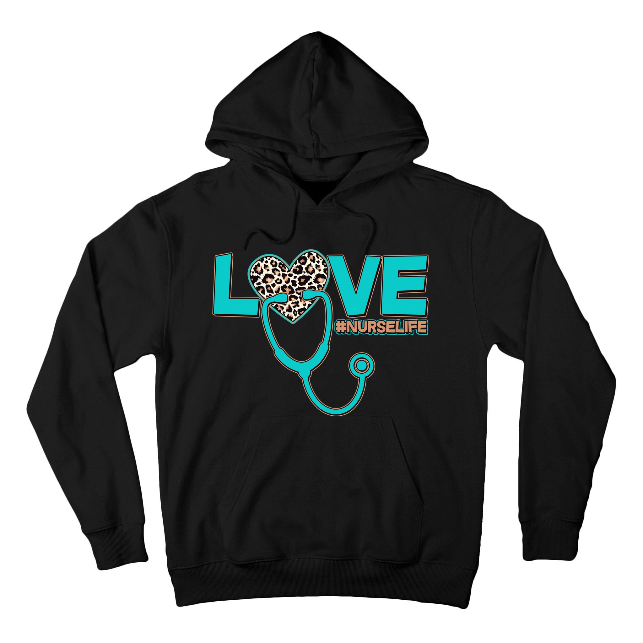 Love #Nurse Life Tall Hoodie