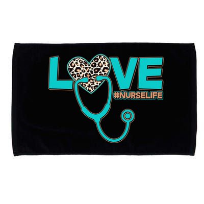 Love #Nurse Life Microfiber Hand Towel