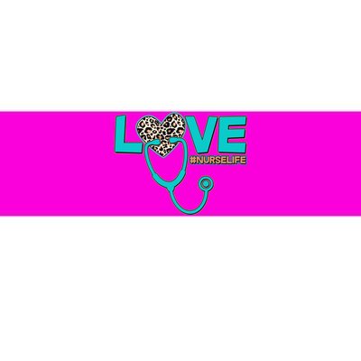 Love #Nurse Life Bumper Sticker