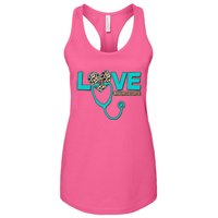 Love #Nurse Life Women's Racerback Tank