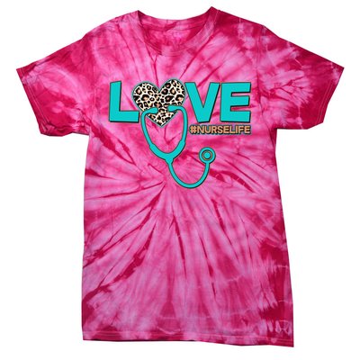 Love #Nurse Life Tie-Dye T-Shirt