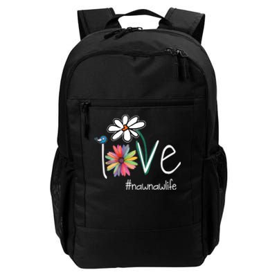 Love Nawnaw Life Art Flower Color Daily Commute Backpack