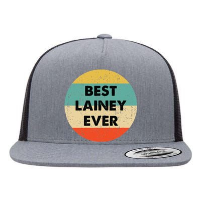 Lainey Name Flat Bill Trucker Hat