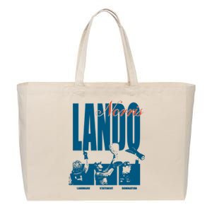 Lando Norris Landmark Statement Domination Cotton Canvas Jumbo Tote