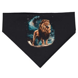 Lion Night USA-Made Doggie Bandana