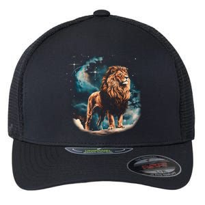 Lion Night Flexfit Unipanel Trucker Cap