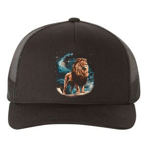 Lion Night Yupoong Adult 5-Panel Trucker Hat