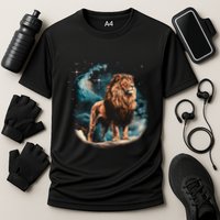 Lion Night Cooling Performance Crew T-Shirt
