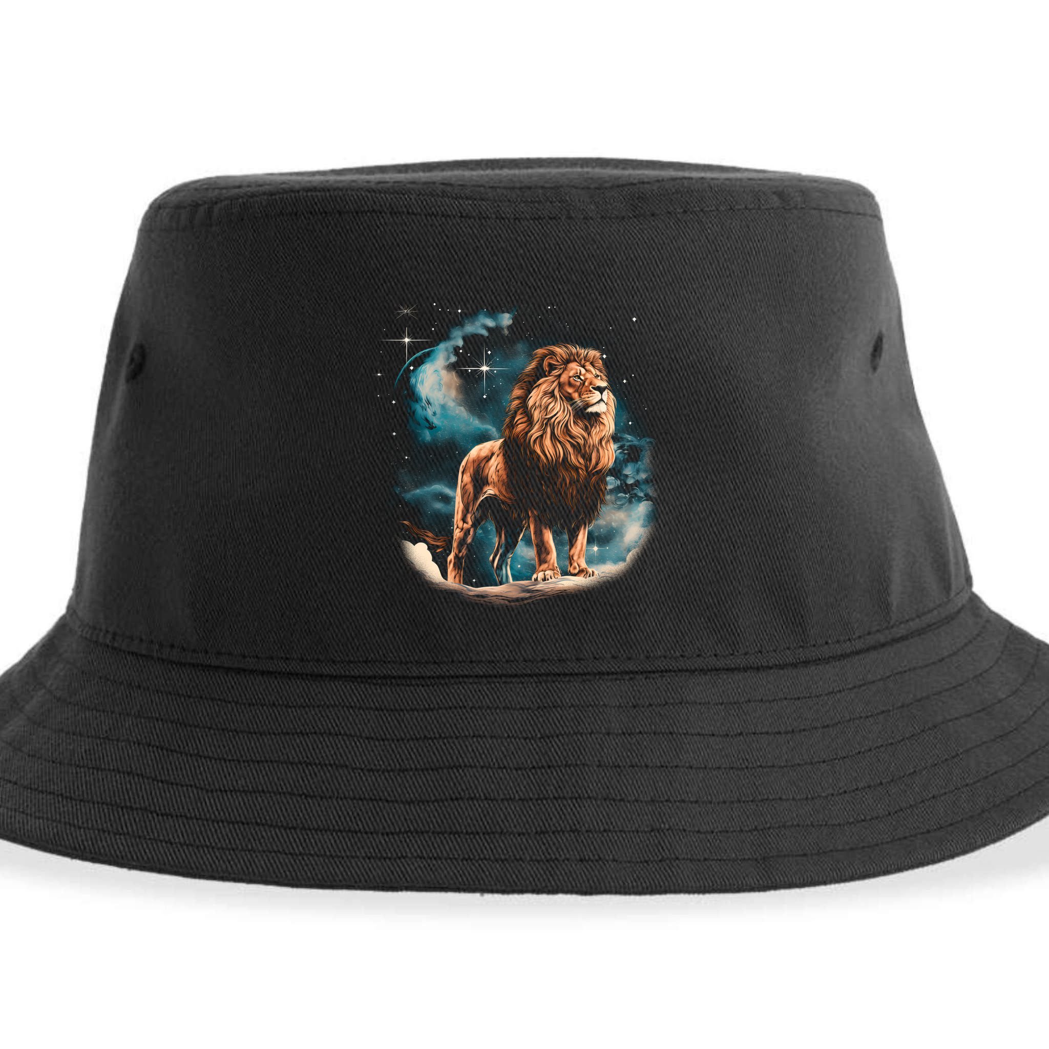 Lion Night Sustainable Bucket Hat