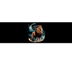 Lion Night Bumper Sticker