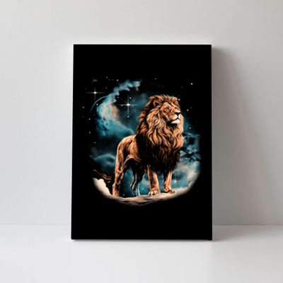 Lion Night Canvas