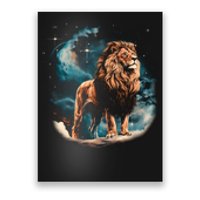 Lion Night Poster