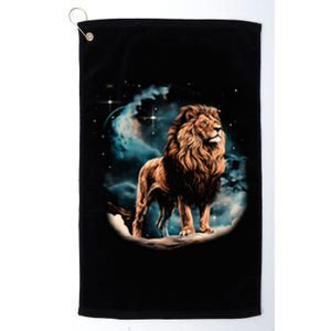 Lion Night Platinum Collection Golf Towel