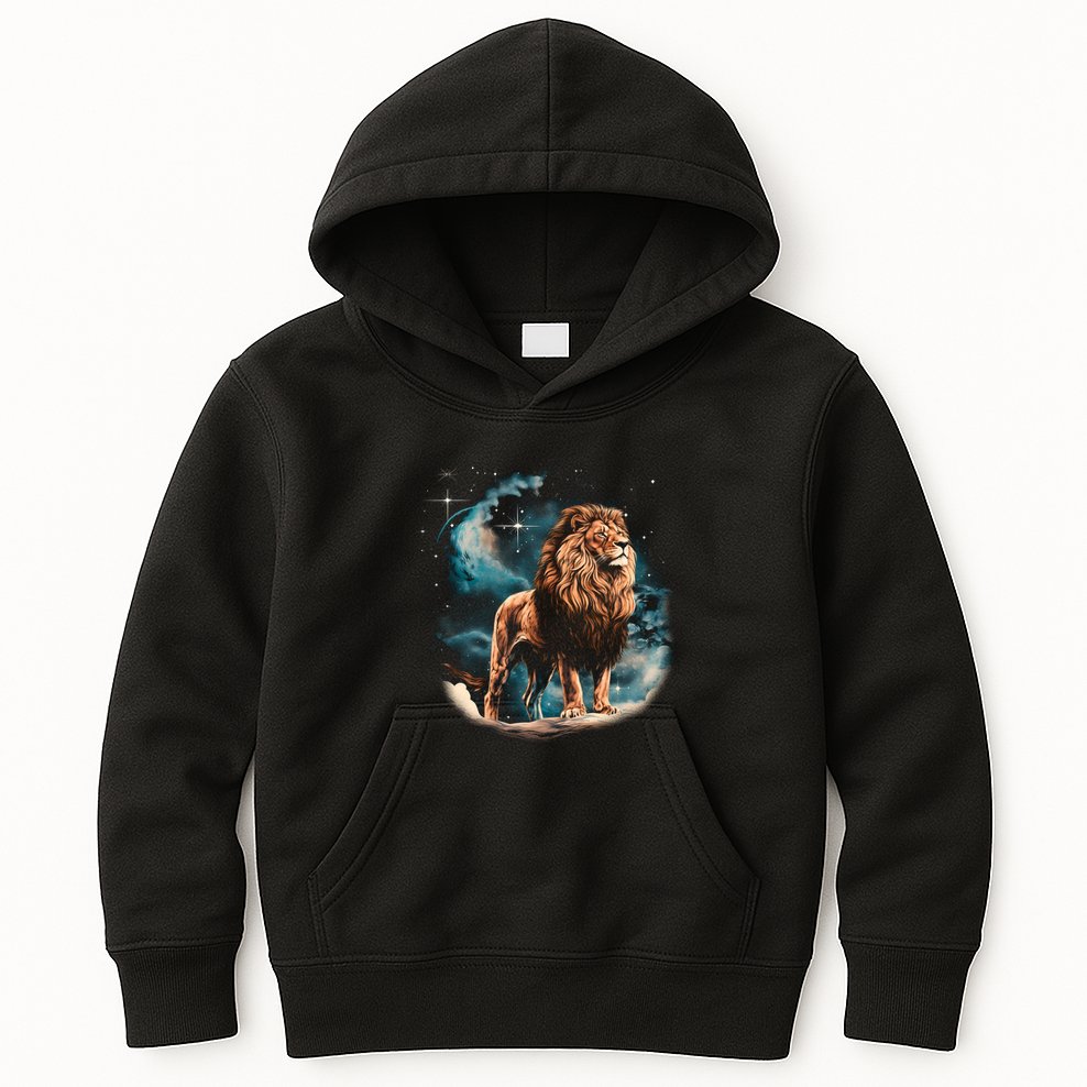 Lion Night Kids Hoodie