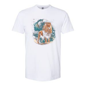 Lion Night Softstyle® CVC T-Shirt