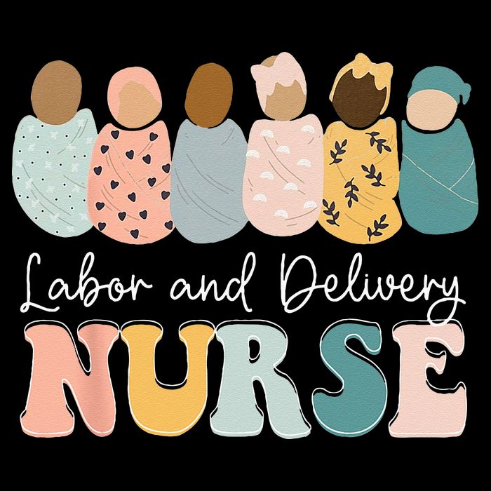 L&D Nurse Labor And Delivery Nursing Nurse Week Cooling Performance Crew T-Shirt